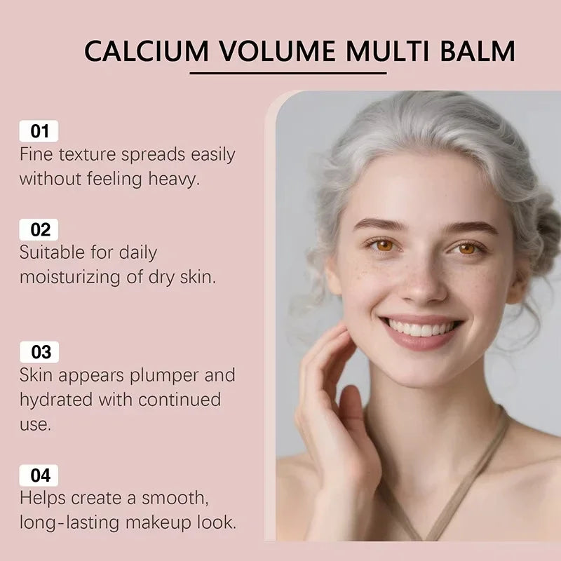 Baume Multi-Usage au Calcium – Hydratant, Collagène & Anti-Rides